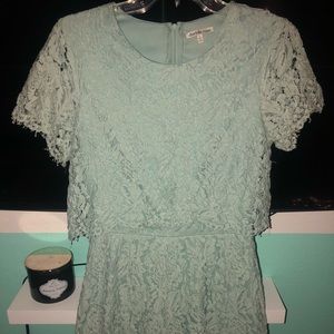 Lace romper